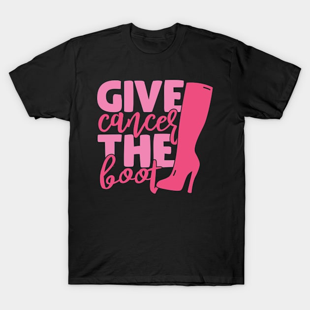 give cancer the boot T-Shirt by hatem